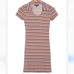 Freshman 1996,NWT, Stripe Short Sleeve Polo,XS